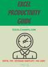 Excel Productivity Guide
