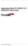 Application Note FC1100/FC1121 (EtherCAT Slave Card)
