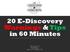 20 E-Discovery Warnings & Tips in 60 Minutes. Moderated by Brett Burney Burney Consultants, LLC