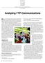 Analyzing FTP Communications