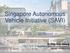 Singapore Autonomous Vehicle Initiative (SAVI)