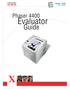 Phaser Laser Printer. Phaser Evaluator. Guide. Evaluator Guide 1