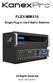 FLEX-MMX16 Single Plug-in Card Matrix Switcher All Rights Reserved Version: Flex16_2016V1.0