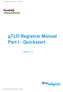 gtld Registrar Manual Part I : Quickstart