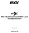 PCI-X Addendum to the PCI Local Bus Specification. Revision 1.0