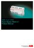 ABB i-bus KNX Room Master RM/S 3.1 Product Manual