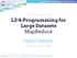L2-4:Programming for Large Datasets MapReduce