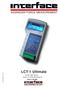LCT-1 User manual_v1_2017_03_30. LCT-1 Ultimate. Load Cell Tester Issue: Revision A User s Guide