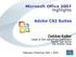 Debbie Keller. Microsoft Office 2007 Highlights. Adobe CS3 Suites. Pearson Prentice Hall DDC