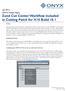 Jan 2012 ONYX White Paper Zund Cut Center Workflow included in Cutting Patch for X10 Build 10.1