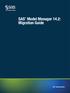 SAS Model Manager 14.2: Migration Guide