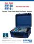 User Guide. Portable Three-Phase Meter Site Source Analyzer. Three-Phase Field Testing. W inboard EMBEDDED