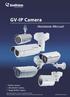GV-IP Camera. Hardware Manual. Bullet Camera Ultra Bullet Camera Target Bullet Camera ICH265HISIV104-A-EN