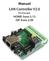 Manual LAN Controller V2.0 Firmware: HOME: from 3.13 ISP: from 2.09