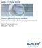 APPLICATION NOTE Interfacing Basler Cameras with ROS