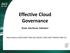 Effective Cloud Governance
