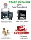 STAMP CATALOG 2016 Retail Price Book IDEAL SELF INKING TRODAT DATERS. No Longer Available ULTIMARK PRE-INKED HAND STAMPS