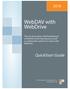 WebDAV with WebDrive. QuickStart Guide