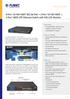 8-Port 10/100/1000T 802.3at PoE + 2-Port 10/100/1000T + 2-Port 1000X SFP Ethernet Switch with PoE LCD Monitor