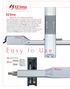 Easy to Use. Easy to use linear motion