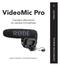 VideoMic Pro. Compact directional on-camera microphone.   INSTRUCTION MANUAL ENGLISH