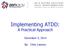 Implementing ATDD: A Practical Approach