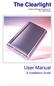 The Clearlight. User Manual. & Installation Guide. External Storage Enclosure for 2.5 Hard Drives