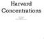 Harvard Concentrations. CS171 Project 3 Spring 2013 By Jerry Chang and Lucas Lin