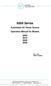 6000 Series. Automated AC Power Source Operation Manual for Models Ver PART # 38923