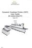 Dynamic Envelope Printer (DEP) User Guide DS-600i/200i/FFI