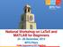 National Workshop on LaTeX and MATLAB for Beginners December, 2014