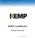 KEMP LoadMaster. Product Overview