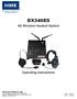 DX340ES HD Wireless Headset System Operating Instructions