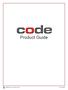 Product Guide C004537_02_Code Product Guide January 2009