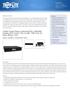 5.8kW Single-Phase Switched PDU, 208/240V Outlets (8 C13 & 6 C19), L6-30P, 15ft Cord, 2U Rack-Mount, TAA