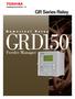 GRD150. FEATURES Protection functions. Control functions. Monitoring and Metering. Recording. User Interface APPLICATION