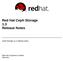 Red Hat Ceph Storage 1.3 Release Notes
