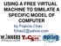 USING A FREE VIRTUAL MACHINE TO SIMILATE A SPECIFIC MODEL OF COMPUTER