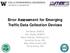 Error Assessment for Emerging Traffic Data Collection Devices