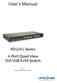 User's Manual RD1041 Series 4-Port Quad View DVI USB KVM Switch Rev.1.1 Copyright All rights reserved.