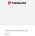 Tanium Integrity Monitor User Guide