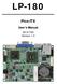LP-180 Pico-ITX User s Manual