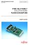 Fujitsu Microelectronics Europe User Guide FMEMCU-UG F²MC-16LX FAMILY EVALUATION BOARD FLASH-CAN-64P-350 USER GUIDE