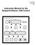 Instruction Manual for the Despatch/Watlow 1500 Control. P/N Rev. 8/96 E-87 U.S. $45.00