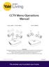 CCTV Menu Operations Manual