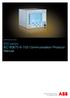 Relion Protection and Control. 630 series IEC Communication Protocol Manual