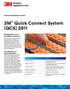 3M Quick Connect System (QCS) 2811