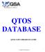 QTOS DATABASE QTOS TAPE LIBRARIANS GUIDE. Copyright 2017 QSA Enterprises, LLC