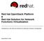 Red Hat OpenStack Platform 8 Red Hat Solution for Network Functions Virtualization