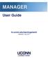 MANAGER. User Guide. hr.uconn.edu/learningatwork